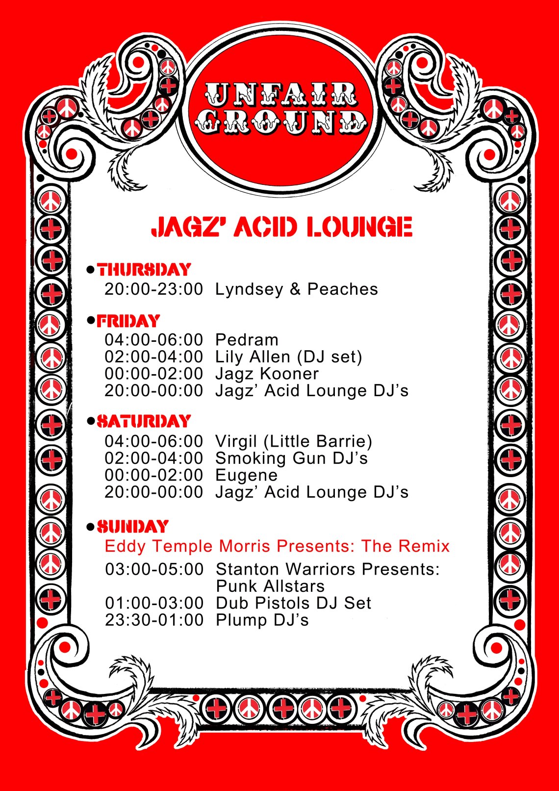 A3 Poster - Acid Lounge